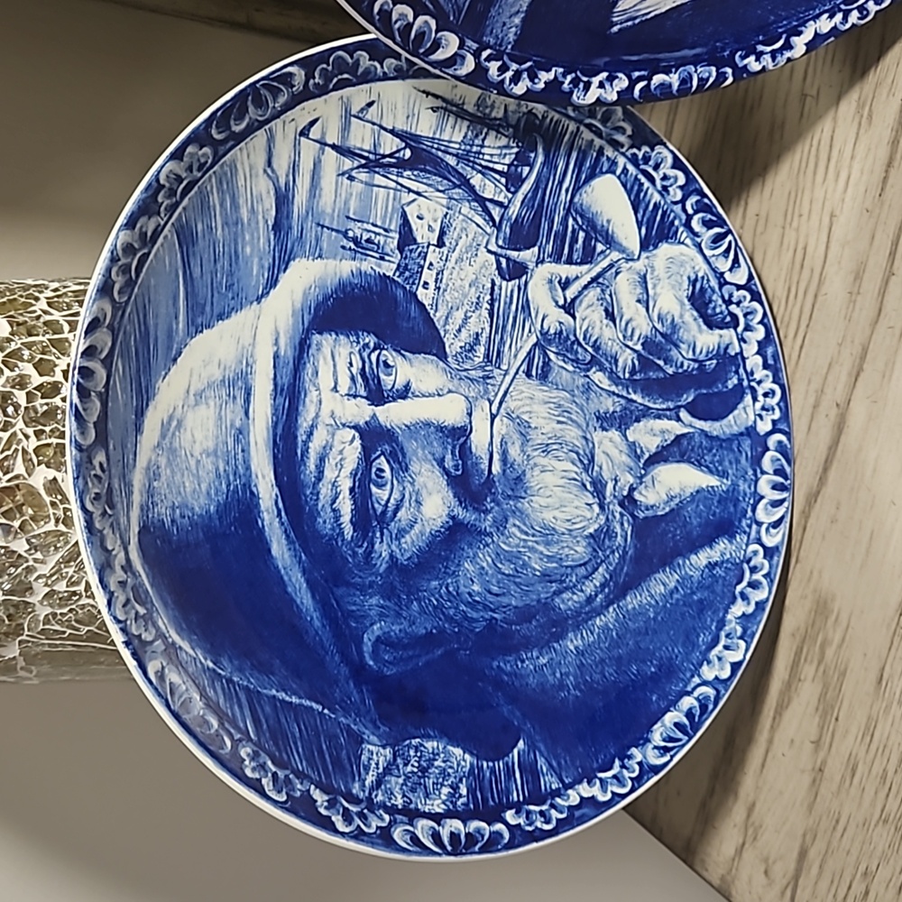 Delfts Boch Freres La Louviere plates - Picture 2 of 10